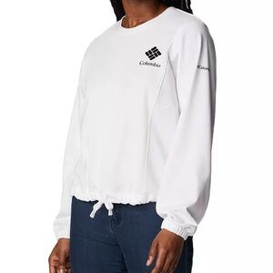 Columbia Women’s‎ Trek Seasonal Fleece Sweatshirt White Size S NWT